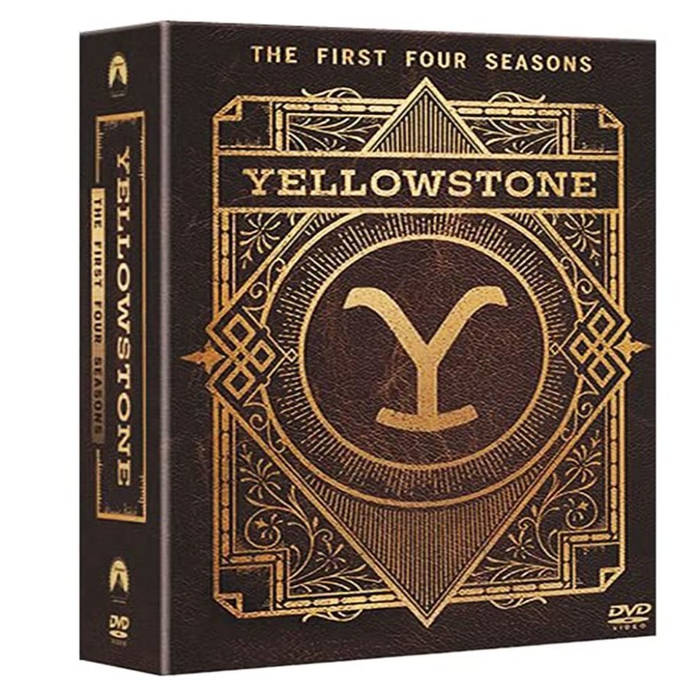 Yellowstone The Complete Series Season 1-4 (1 2 3 4 DVD 17-Disc, 1 Gift Box)